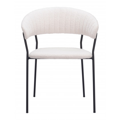ZUO Josephine Dining Chair (Set of 2) - Cream