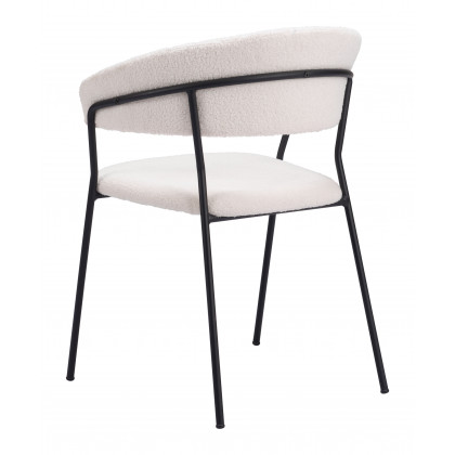 ZUO Josephine Dining Chair (Set of 2) - Cream