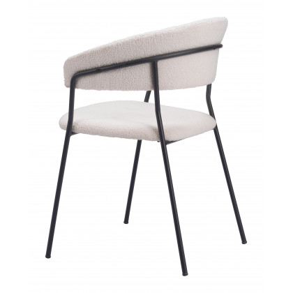 ZUO Josephine Dining Chair (Set of 2) - Cream