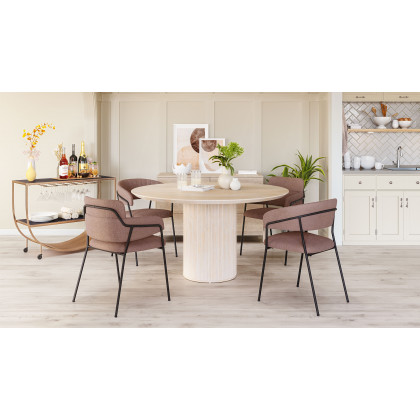 ZUO Josephine Dining Chair (Set of 2) - Brown
