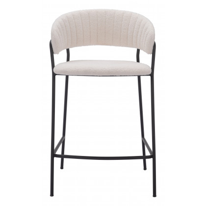ZUO Josephine Counter Stool (Set of 2) - Cream