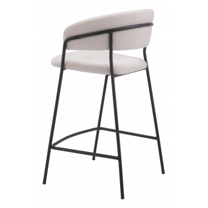 ZUO Josephine Counter Stool (Set of 2) - Cream
