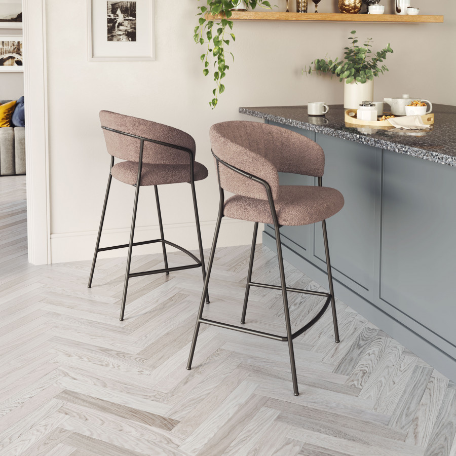 ZUO Josephine Counter Stool (Set of 2) - Brown
