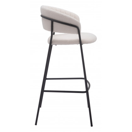 ZUO Josephine Barstool (Set of 2) - Cream