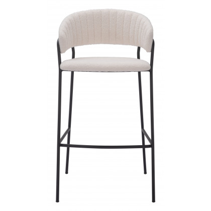 ZUO Josephine Barstool (Set of 2) - Cream