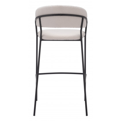 ZUO Josephine Barstool (Set of 2) - Cream