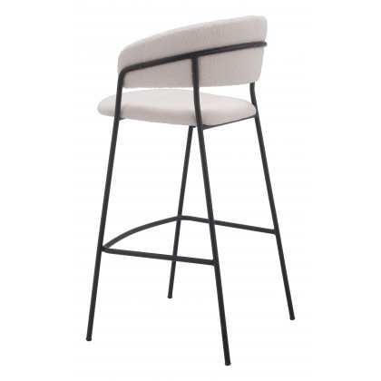 ZUO Josephine Barstool (Set of 2) - Cream