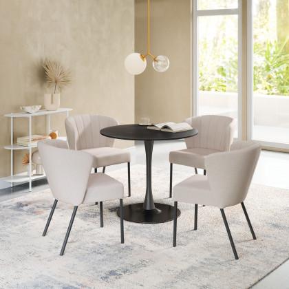ZUO Aimee Dining Chair (Set of 2) - Beige
