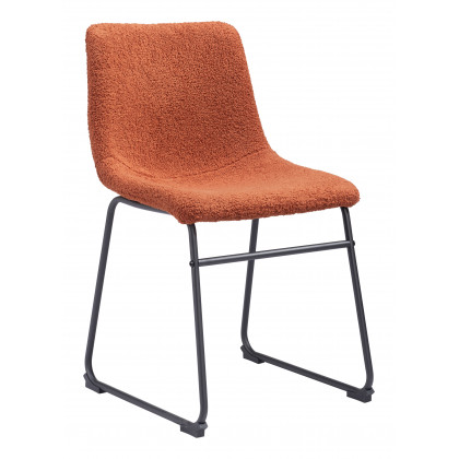 ZUO Smart Dining Chair (Set of 2) - Burnt Orange