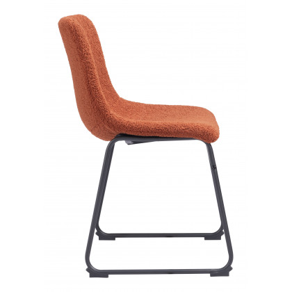 ZUO Smart Dining Chair (Set of 2) - Burnt Orange