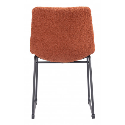 ZUO Smart Dining Chair (Set of 2) - Burnt Orange