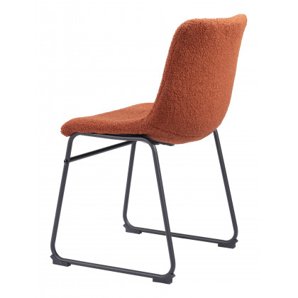 ZUO Smart Dining Chair (Set of 2) - Burnt Orange