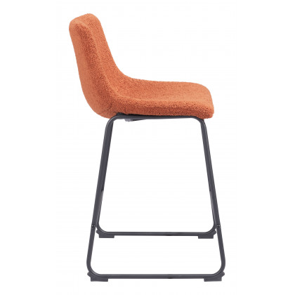 ZUO Smart Counter Stool (Set of 2) - Burnt Orange