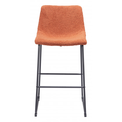 ZUO Smart Barstool (Set of 2) - Burnt Orange