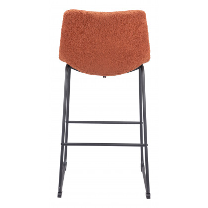 ZUO Smart Barstool (Set of 2) - Burnt Orange