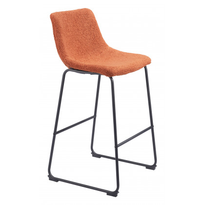 ZUO Smart Barstool (Set of 2) - Burnt Orange
