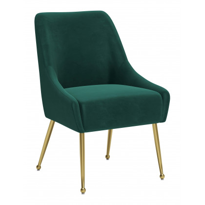ZUO Maxine Dining Chair - Green/Gold