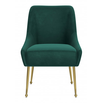 ZUO Maxine Dining Chair - Green/Gold