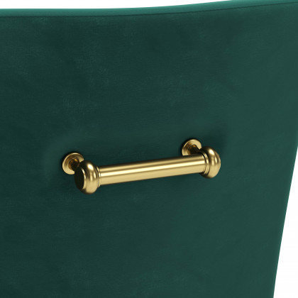 ZUO Maxine Dining Chair - Green/Gold