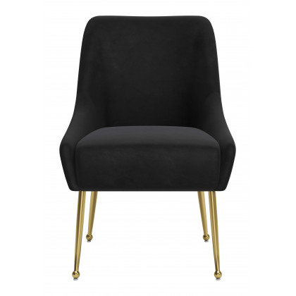ZUO Maxine Dining Chair - Black/Gold