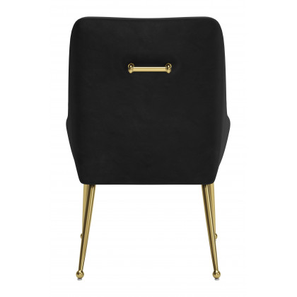 ZUO Maxine Dining Chair - Black/Gold