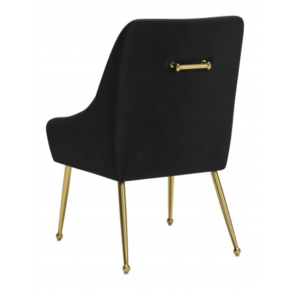 ZUO Maxine Dining Chair - Black/Gold