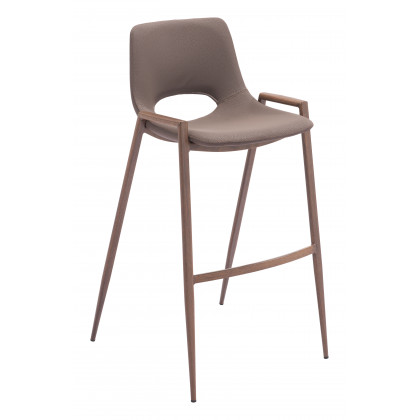 ZUO Desi Barstool (Set of 2) - Brown/Walnut