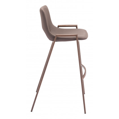 ZUO Desi Barstool (Set of 2) - Brown/Walnut