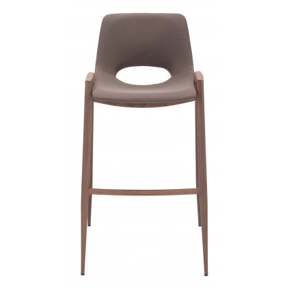 ZUO Desi Barstool (Set of 2) - Brown/Walnut