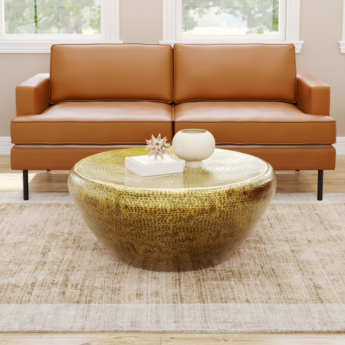 ZUO - Larache Coffee Table in Gold