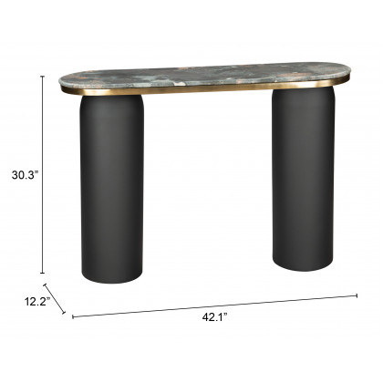 ZUO - Luxor Console Table in Multi-Color