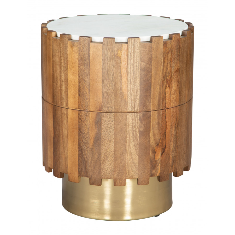 ZUO - Bombay Side Table in Natural