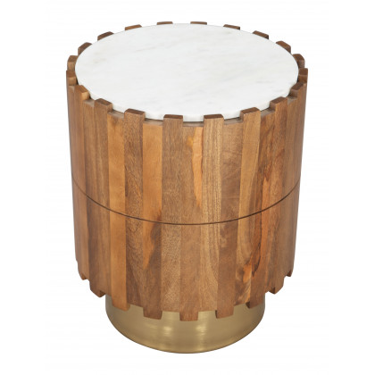 ZUO - Bombay Side Table in Natural