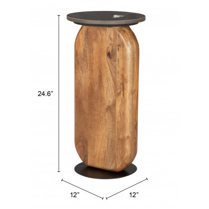 ZUO - Pemba Drink Table in Multi-Color