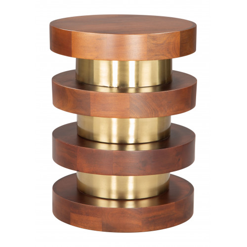ZUO - Marigot Side Table in Brown