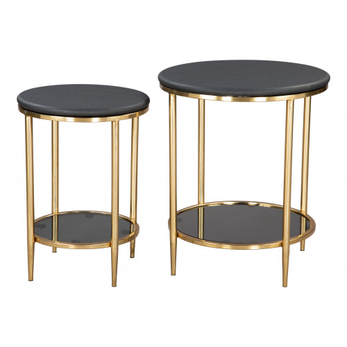 ZUO - Koper Coffee Table Set (2-Piece) in Black