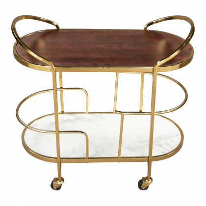 ZUO - Antalya Bar Cart in Multi-Color