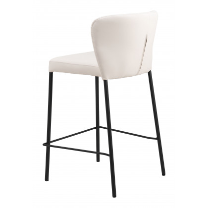 ZUO Linz Counter Stool (Set of 2) - Cream