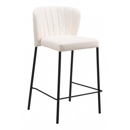ZUO Linz Counter Stool (Set of 2) - Cream
