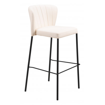 ZUO Linz Barstool (Set of 2) - Cream
