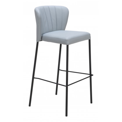 ZUO Linz Barstool (Set of 2) - Gray