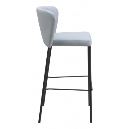 ZUO Linz Barstool (Set of 2) - Gray