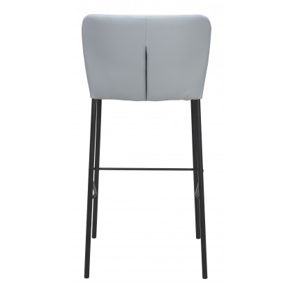 ZUO Linz Barstool (Set of 2) - Gray