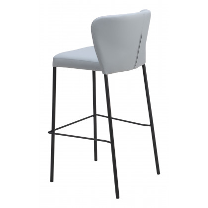 ZUO Linz Barstool (Set of 2) - Gray