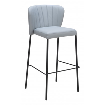 ZUO Linz Barstool (Set of 2) - Gray