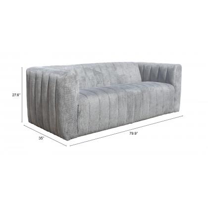 ZUO Puerto Plata Sofa - Dason Granite