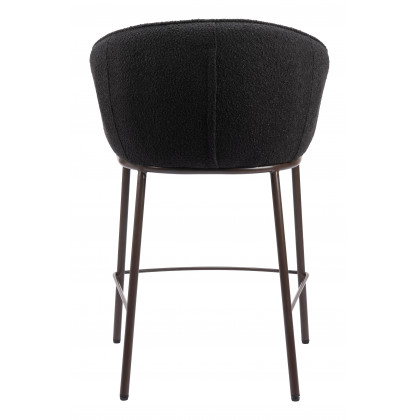 ZUO Essen Counter Stool - Black/Bronze