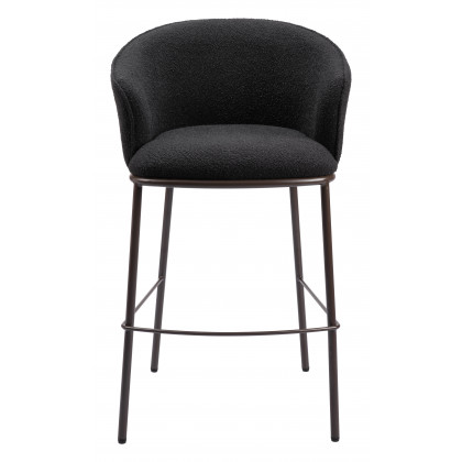 ZUO Essen Barstool - Black/Bronze