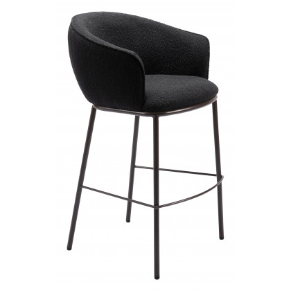 ZUO Essen Barstool - Black/Bronze