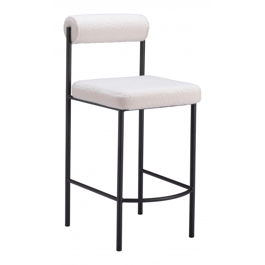 ZUO Livorno Counter Stool (Set of 2) - Ivory